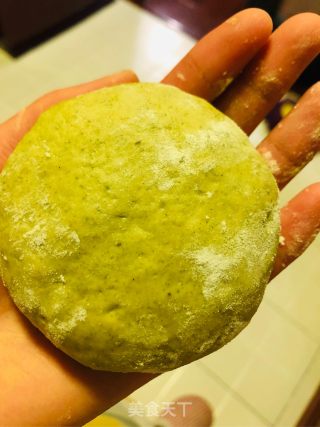 Matcha Waffles (with Filling) recipe