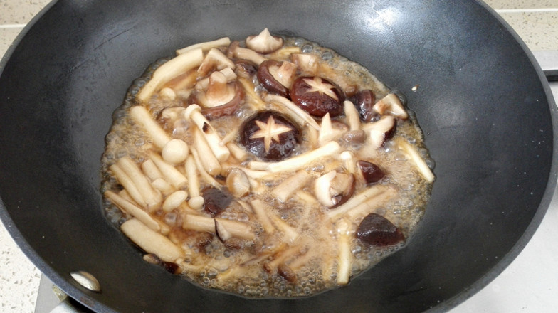 Mushrooms in Oyster Sauce recipe