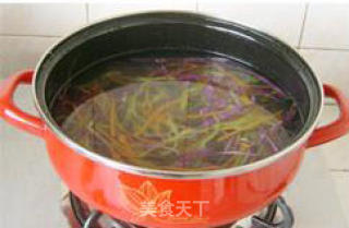 Potato Shreds with Pepper recipe