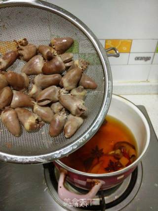 Braised Chicken Hearts recipe