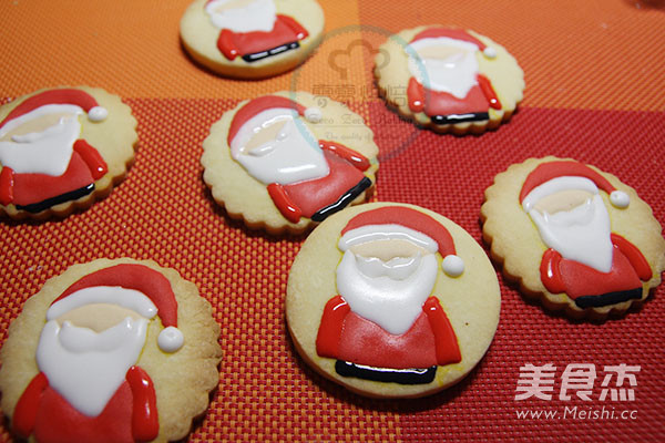 Santa Icing Cookies recipe