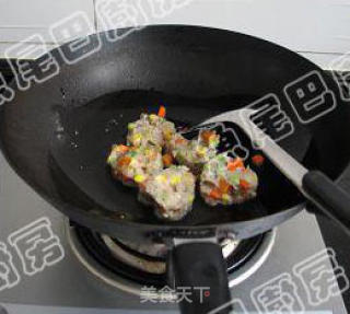 Children's Favorite --- Steamed Seasonal Vegetables with Minced Fish Glue recipe