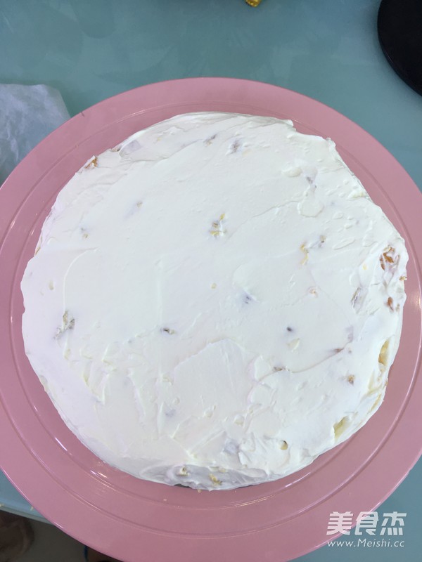 7 Inch Fruit Cream Cake recipe