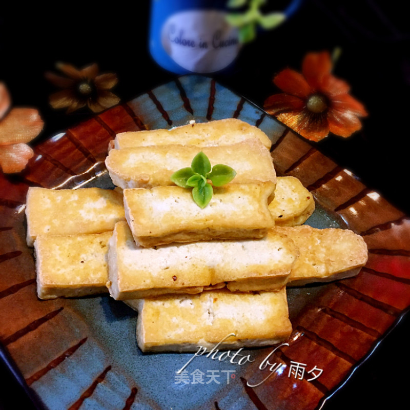 Homemade Roasted Tofu Cubes recipe