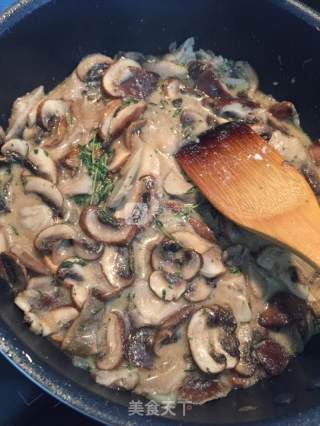 Pasta with Mushrooms recipe
