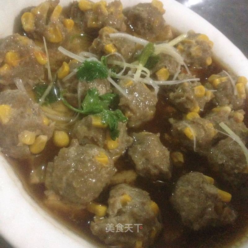 Golden Lamb Meatballs recipe