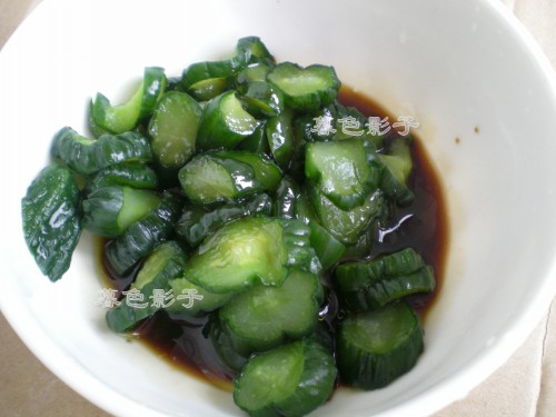 Crispy Cucumber Side Dish recipe