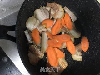 Carrot and Scallion Pork Belly recipe