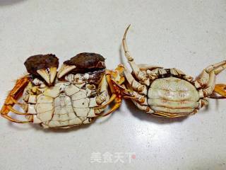 【yangzhou】crab Noodle Lion Head recipe