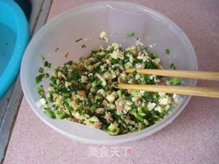 Scallion Egg Dumplings recipe