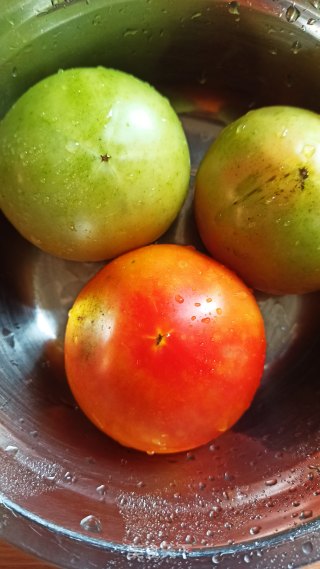 Spicy Stir-fried Green Tomatoes recipe