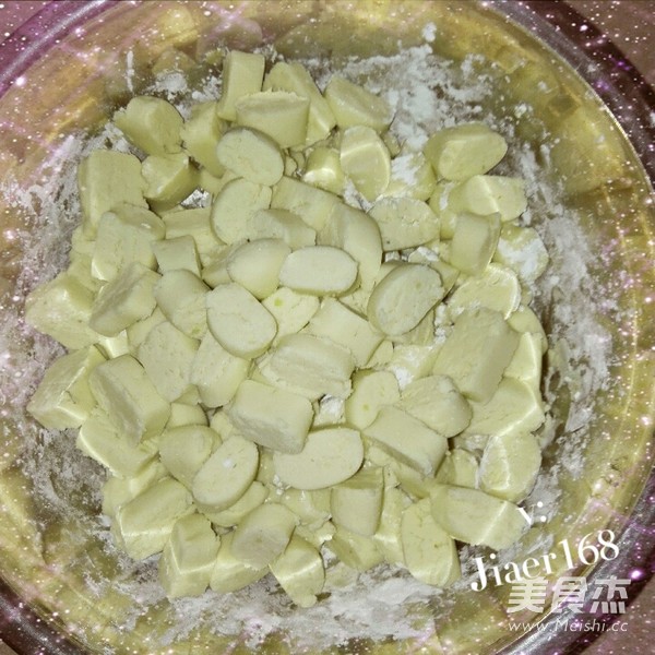 Homemade Sweet Potato Flavor Taro Balls recipe