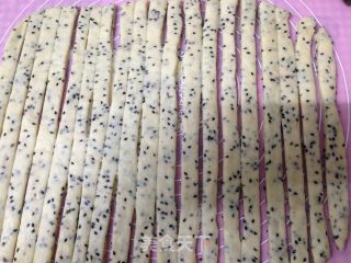 #aca Fourth Session Baking Contest# Making Pornographic Bread Sticks with Black Sesame Seeds recipe