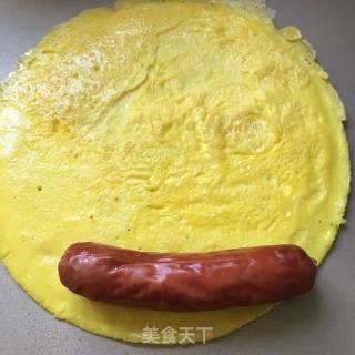 Sausage Thick Egg Simmered recipe