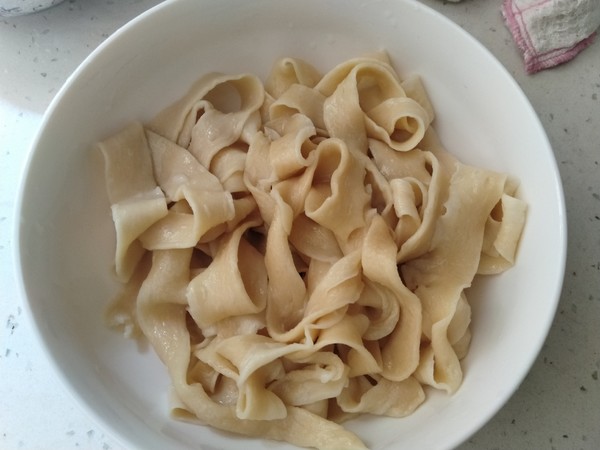 Sauce-flavored Noodles recipe