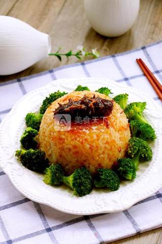 Sea Cucumber Rice with Abalone Sauce recipe