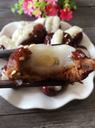 Apple Stuffed Glutinous Rice Dates recipe