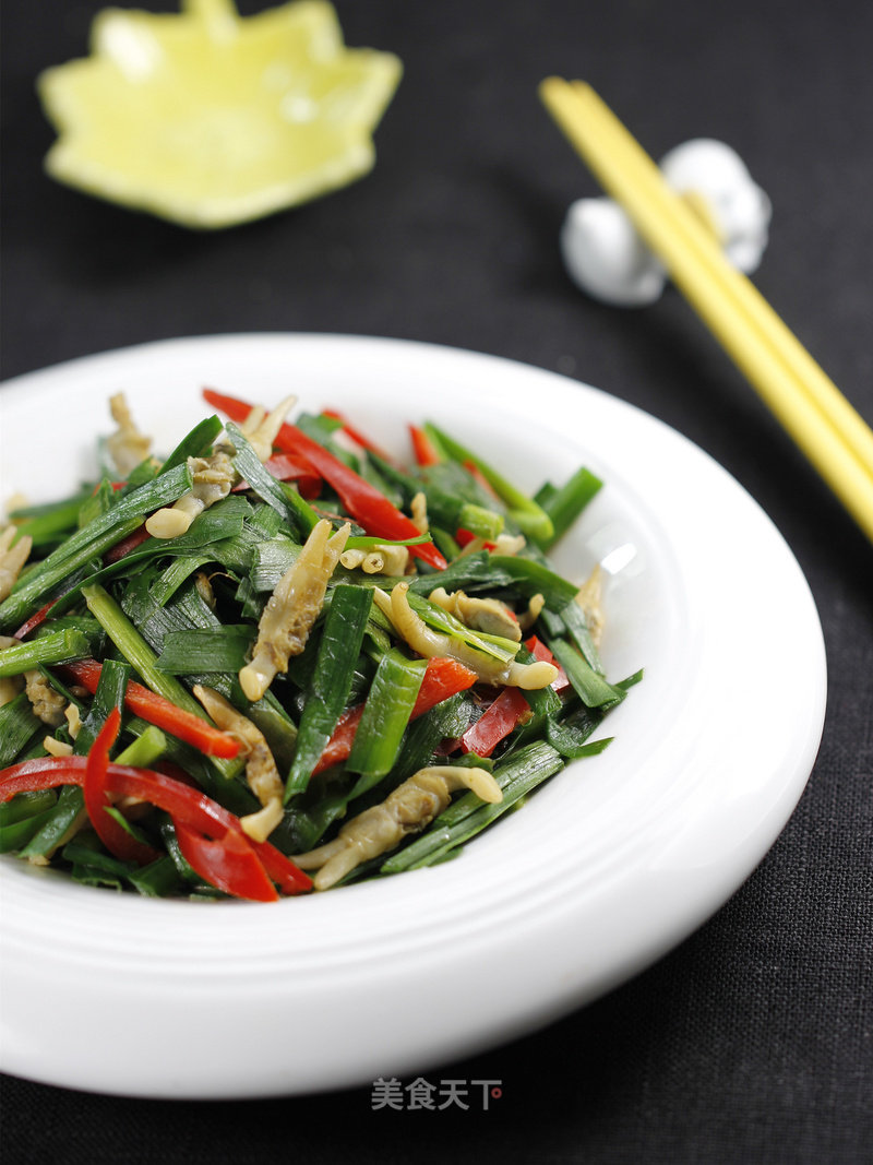 Chinese Leek Razor Clams recipe