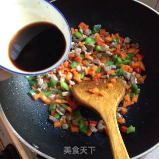 #trust之美#kong Bao Diced Meat recipe