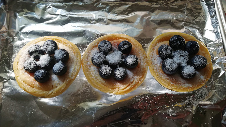 Blueberry Cheese Tart recipe