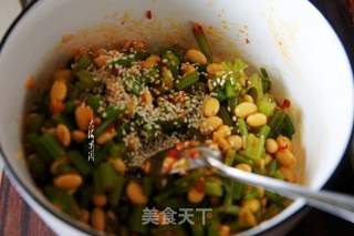 Celery Mixed with Soybeans recipe