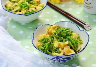 [scrambled Eggs with Night Orchid] A Quick Version of Small Fresh Vegetable Dishes recipe