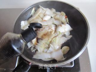 Vinegar Cabbage Stem recipe