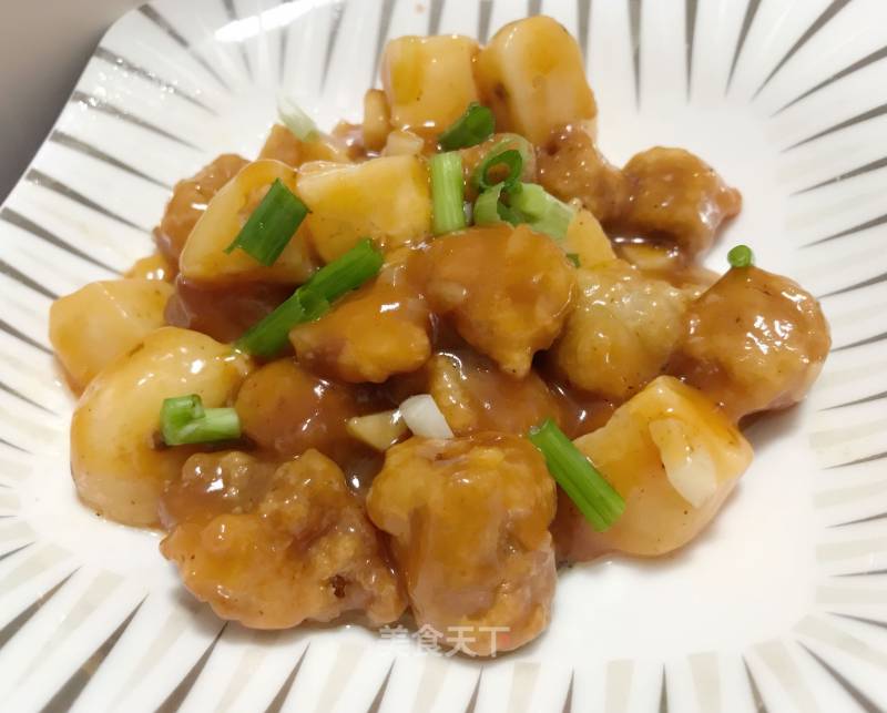 Sweet and Sour Lychee Meat recipe