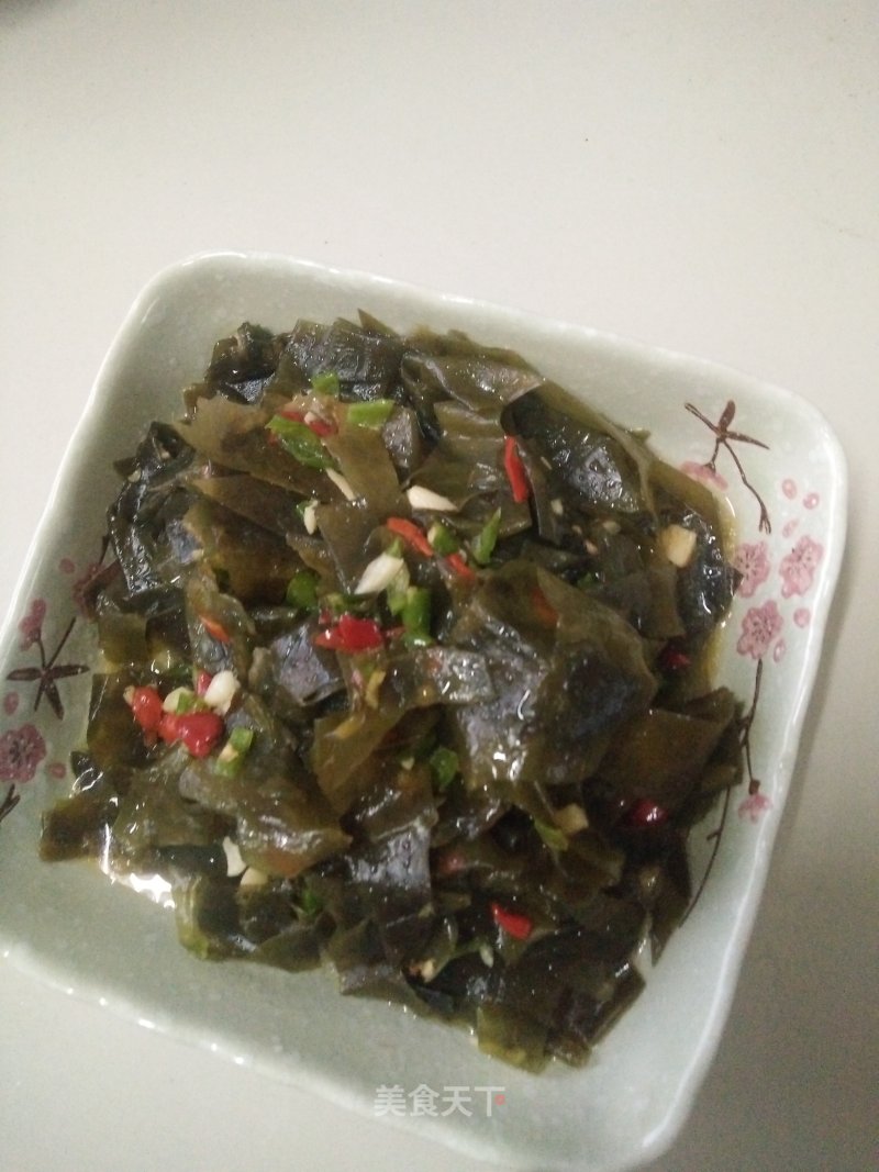 Fried Kelp with Chili recipe