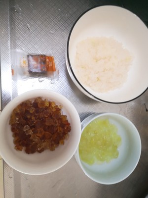 Brown Sugar Tremella Peach Gum Soap Jap Rice recipe