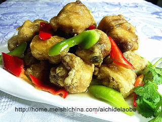 Sweet and Sour Delicacy-chicken Nuggets with Puff Pastry Sauce recipe