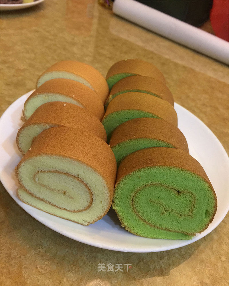 Spinach Cake Roll recipe