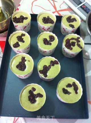 Matcha Red Bean Cupcakes recipe