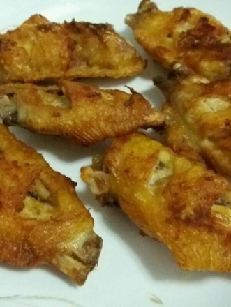 Fried Garlic Chicken Wings recipe