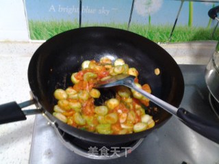 Scrambled Eggs with Loofah recipe
