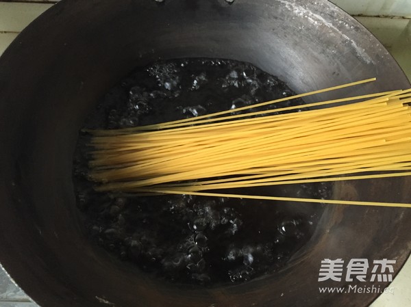 Freshly Fried Pasta recipe