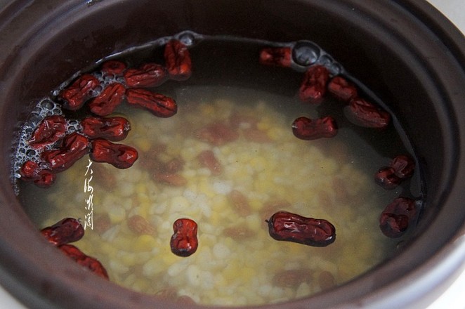 Ballast Congee with Salted Goose Eggs recipe