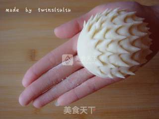 Hedgehog Mouse Patterned Steamed Buns (red Bean Paste Buns) recipe