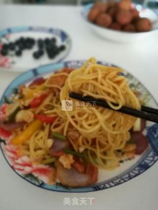 Homemade Fried Noodles recipe