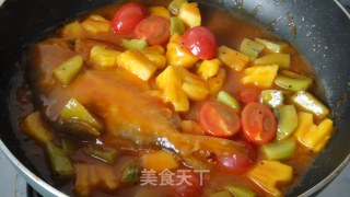 Strange Pineapple Sea Pomfret recipe