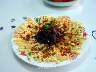 Cold Enoki Mushroom and Black Fungus recipe