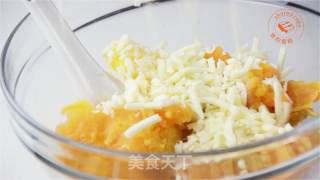 Baked Sweet Potato with Cheese recipe