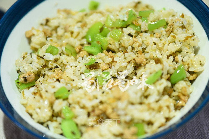 Broken Rice Sprout Fried Rice recipe