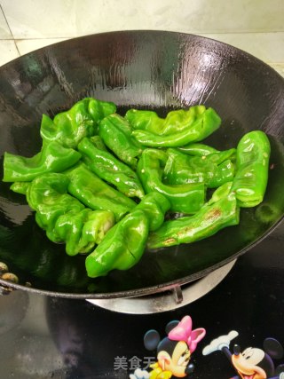 Salted Egg Yolk Tiger Pepper recipe