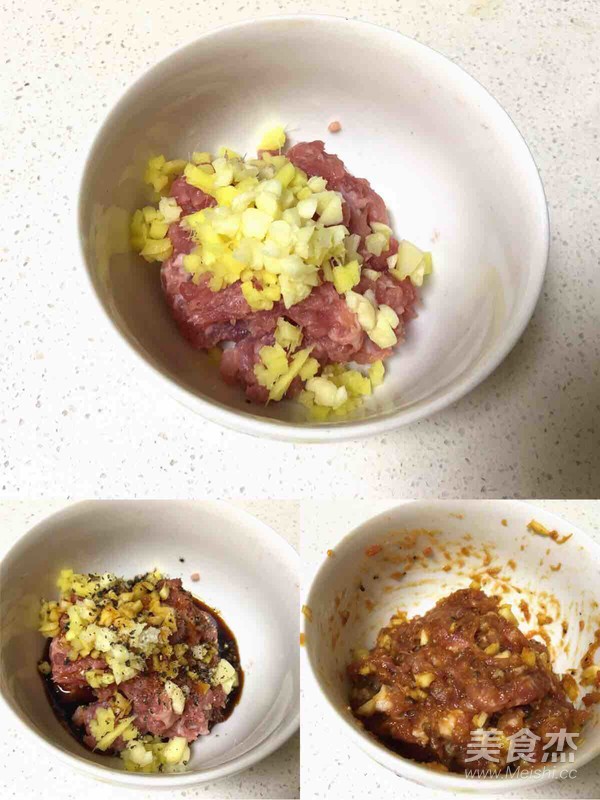 Spiced Pine Bean Miao Meatball Soup recipe