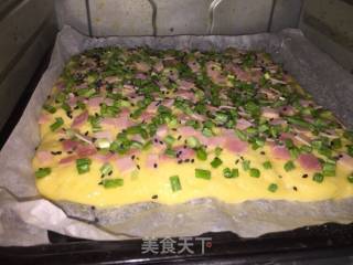 Salad Colored Ham and Pork Loaf recipe