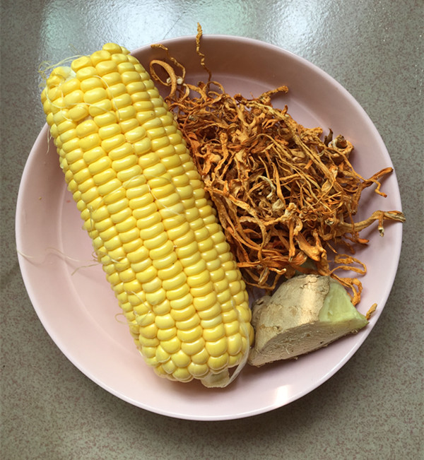 Cordyceps Flower Corn Dragon Stew Soup recipe