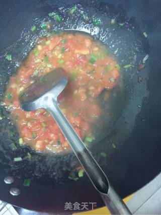 Tomato and Egg Noodle Soup recipe