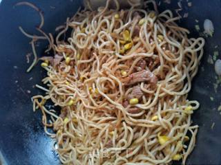 Fried Noodles with Bean Sprouts recipe