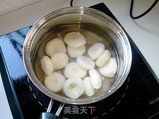 Orange Water Chestnut recipe